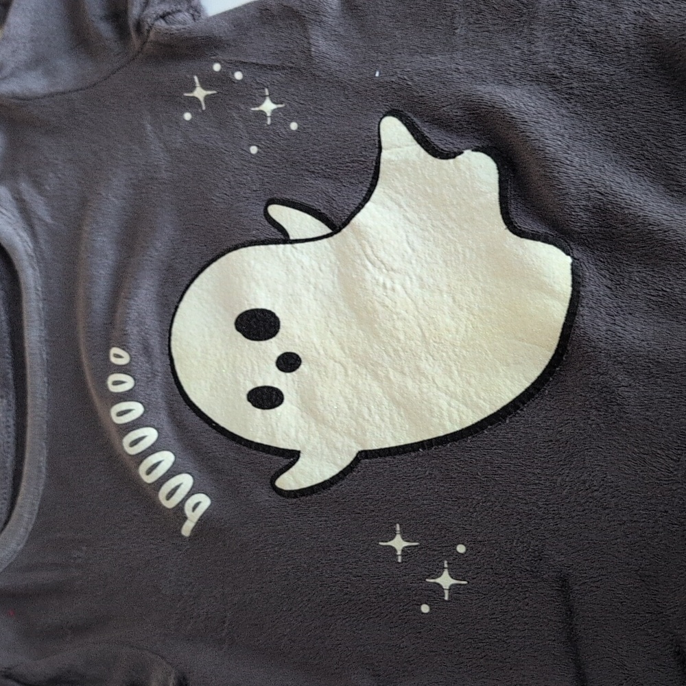 Ghost Print Pajama Set 4T - Picture 6 of 7